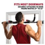 Perfect Fitness Multi-Gym Doorway Pull Up Bar and Portable Gym System, Pro