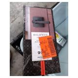 2 Baldwin door knobs with key entry hall and closet knobs and front door