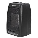 Comfort Zone 750/1500-Watt Energy Save Ceramic Heater, Black
