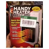 As Seen on TV Handy Heater Turbo 800 Wall-Outlet Space Heater