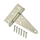 Gate Hinges: Hinges 4 in. Stainless Steel Tee Hinge 14399