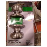 Hartford Satin Nickel Hall/Closet Passage Door Knob