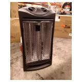 Comfort Zone CZQTV007BK Fan-Assisted Tower Radiant Quartz Heater