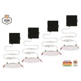 Commercial Electric Ultra Slim 4 in. Color Selectable New Construction and Remodel Canless Recessed Integrated LED Kit (4-Pack)