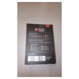 Kwikset Halifax Square Keyed Entry Lever featuring SmartKeyÂ® in Satin Nickel