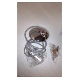 Globe Electric Edison 1-Light Polished Chrome & Gray Pendant, 65180