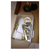Kwikset 95530-017 Polished Brass Montara Two-Point Locking Single Cylinder Handleset With Juno Knob