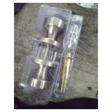 Kwikset Pismo Round Hall/Closet Passage Door Knob in Satin Nickel