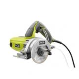 Ryobi Tile Saw 4 Inch Wet Diamond Blade Ceramic Floor Inatallation Power Tool (used)