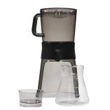 OXO 1272880 Portable 32 Ounce Hot or Cold Brew Coffee Machine with Glass Carafe (New Sealed As Is )