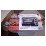 Black & Decker 4-Slice Toaster Oven (New Sealed As Is )