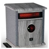 EnergyWise - 1500 Watt Infrared Cabinet Space Heater - GREY