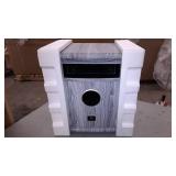 EnergyWise - 1500 Watt Infrared Cabinet Space Heater - GREY