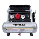 Husky 1 Gal. Portable Electric-Powered Silent Air Compressor