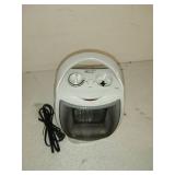 Comfort Zone 1500-watt 3-Speed Energy Save Fan-Forced Portable Heater, White