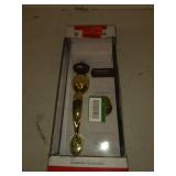 Kwikset Dakota Single Cylinder Handleset w/Tylo Knob featuring SmartKeyÃÂ® in Polished Brass