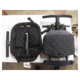 Dream On Me, Coast Stroller Rider, Lightweight, One Hand Easy Fold, Travel Ready, Strudy, Adjustable Handles, Soft-Ride Wheels, Easy to Push, Black