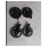 Dream On Me, Coast Stroller Rider, Lightweight, One Hand Easy Fold, Travel Ready, Strudy, Adjustable Handles, Soft-Ride Wheels, Easy to Push, Black