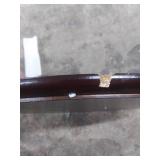 Decor Therapy Pedestal 24" Accent Table, Aged Cherry