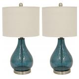 Decor Therapy MP1054 Table Lamp, Emerald, 2 Count