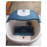 ACEVIVI Foot Spa with Heat and Massage and Jet, 16 Motorized Shiatsu Massage Rollers, 2 Maize Massage Rollers, Pedicure Foot Soak with Automatic Pumice Stone, Adjustable Time & Temp, Multi-Modes Feet 