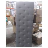 DG Casa Hancock Diamond Tufted Upholstered Adjustable Height Headboard, Queen Size Polyester Blend Fabric