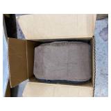 FurHaven Pet Dog Bed Oval Terry Fleece and Suede Pet Bed for Dogs & Cats, Espresso, Small