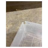 IRIS USA 8.0 Qt. Box Chest Drawer Storage Bin in White (4-Pack)