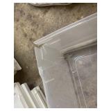 IRIS USA 8.0 Qt. Box Chest Drawer Storage Bin in White (4-Pack)