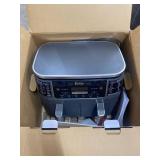 Ninja - Foodi 6-in-1 8-qt. 2-Basket Air Fryer with DualZone Technology - Dark Grey