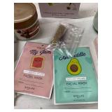 A1 BUNDLE: Spa Bundle - Includes Skin Care, Nail Care, Candle, Bath Accessories