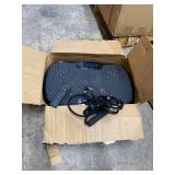 Vibration Plate Exercise Machine Whole Body Workout Vibrate Fitness Platform with Music Speaker Fitness Bands for Weight Loss Shaping Toning Wellness Home Gyms Workout