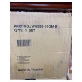 Pilot Automotive WH555-16GM-B Universal Fit 16" Spyder Wheel Cover [Set of 4] Fits Toyota Volkswagen VW Chevy Chevrolet Honda Mazda Dodge Ford and Others