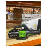 Greenworks Pro 80V (145 MPH / 580 CFM) Brushless Cordless Axial Blower, Tool Only (Battery Not Included) - Black/Green