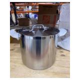 Update International SPS-20 Induction Stock Pot, 20-Quart, Silver