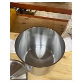 Update International SPS-20 Induction Stock Pot, 20-Quart, Silver