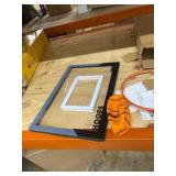 Franklin Sports Over The Door Basketball Hoop - Slam Dunk Approved - Shatter Resistant - Standard 17.75" x 12"