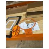 Franklin Sports Over The Door Basketball Hoop - Slam Dunk Approved - Shatter Resistant - Standard 17.75" x 12"