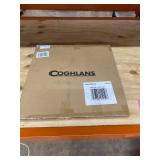 Coghlans 1219 Trash Can, 33 Gal Capacity, Polyethylene, Green