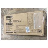 Atlantic Oskar Adjustable Media Cabinet - Holds 464 CDs, 228 DVDs or 276 Blu-rays, 12 Adjustable and 4 Fixed Shelves PN38435719 in Espresso