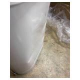 simplehuman 45L Slim Step Can in White