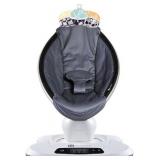 4moms - 4moms mamaRoo4 Cool Mesh Multi-Motion Baby Swing, Bluetooth Baby Rocker with 5 Unique Motions - Dark Gray Cool Mesh