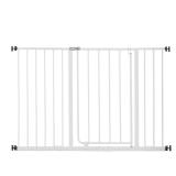 Regalo Extra Wide Easy Open Metal Walk Through Baby Gate