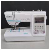 Brother SE600 Sewing and Embroidery Machine, 80 Designs, 103 Built-In Stitches, Computerized, 4" x 4" Hoop Area, 3.2" LCD Touchscreen Display, 7 Included Feet