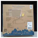 Dream On Me Zazu Cradling Swing in Grey and Pink