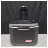 Coleman Rolling Cooler | 50 Quart Xtreme 5 Day Cooler with Wheels | Wheeled Hard Cooler Keeps Ice Up to 5 Days, Black