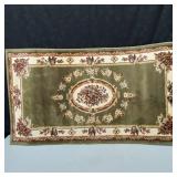 Well Woven Timeless Le Petit Palais Traditional Medallion Floral Green 2