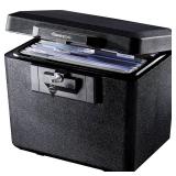SentrySafe 1170 Fire-Resistant Box with Key Lock 0.61 cu. ft.