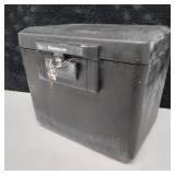 SentrySafe 1170 Fire-Resistant Box with Key Lock 0.61 cu. ft.