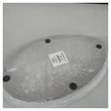 Creative Co-Op Cement Rabbit Planter with Saucer